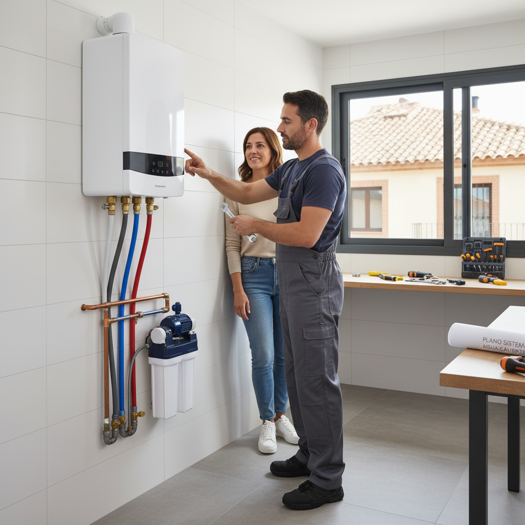 Cómo instalar un sistema de agua caliente eficiente - Blog Fontaneros Profesionales