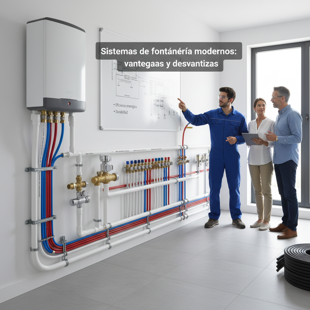 Sistemas de fontanería modernos: ventajas y desventajas - Blog Fontaneros Profesionales